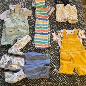 Lot of 6-9 month baby boy clothes
